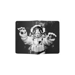 Cosmonaut Cat Passport Holder