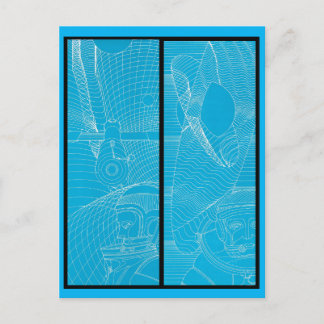 Cosmonaut Two Postcard