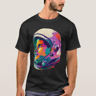 Cosmonaut Vintage Retro Pop  Blast Off In Style T-Shirt