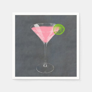 Cosmopolitan Cocktail Napkins