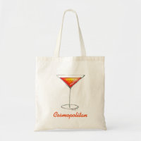 Cosmopolitan Cocktail New York City NYC Cosmo Tote