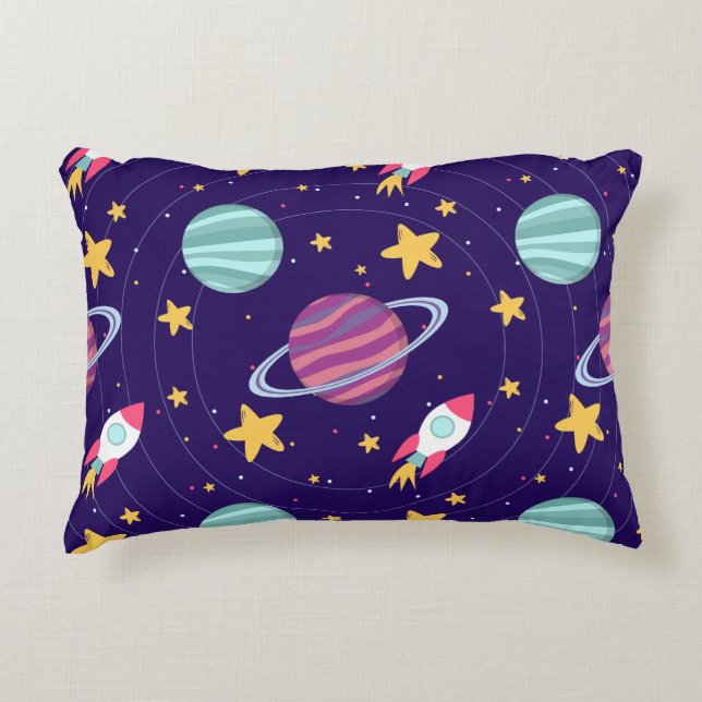 Cosmos 1  12x16 Accent Pillow (Front)