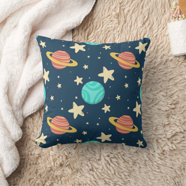 Cosmos 2 16x16 throw pillow (Blanket)