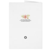 Cosmos and Nasturtiums Cards (Back)