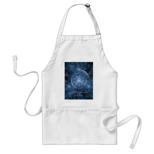 Cosmos Background 001 Adult Apron