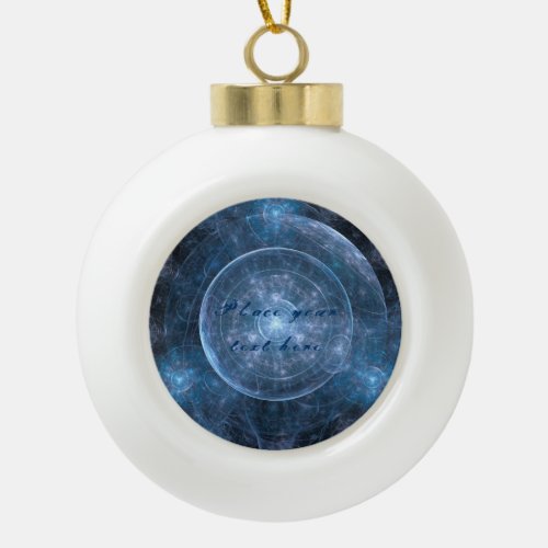 Cosmos Background 001 Ceramic Ball Christmas Ornament