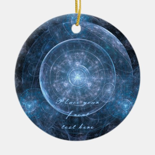 Cosmos Background 001 Ceramic Ornament