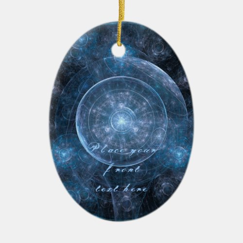 Cosmos Background 001 Ceramic Ornament