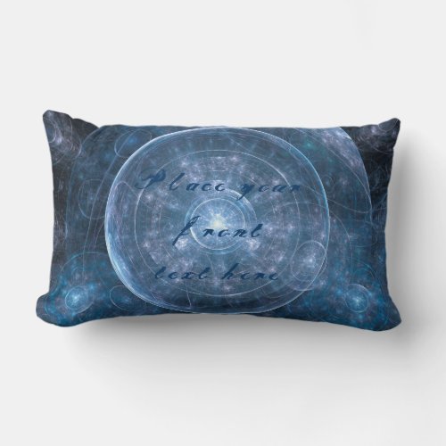 Cosmos Background 001 Lumbar Pillow