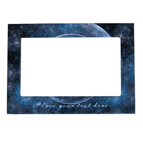 Cosmos Background 001 Magnetic Photo Frame