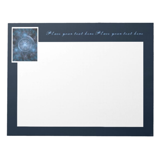 Cosmos Background 001 Notepad (Front)
