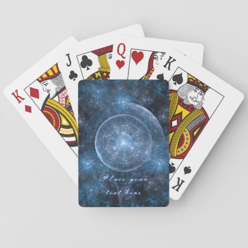 Cosmos Background 001 Playing Cards
