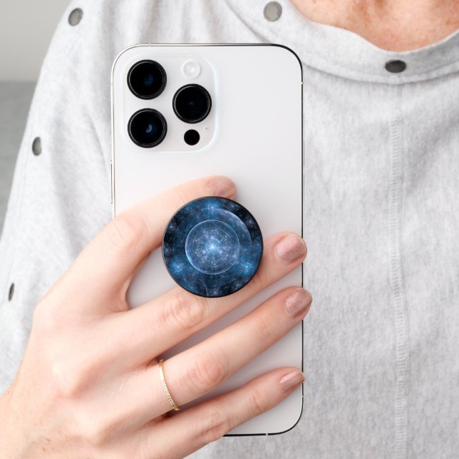 Cosmos Background 001 PopSocket (Hand)