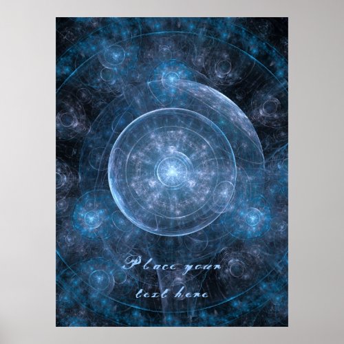 Cosmos Background 001 Poster