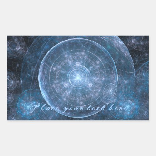 Cosmos Background 001 Rectangular Sticker