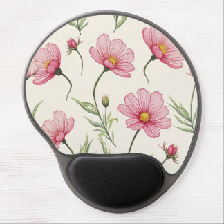 cosmos flower  gel mouse pad