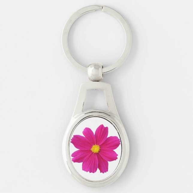 Cosmos Flower Keychain (Front)