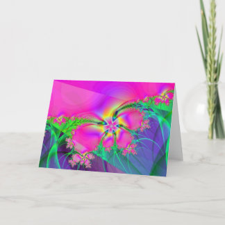 Cosmos Garden Holiday Card