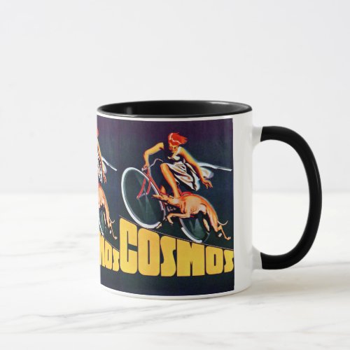 Cosmos Greyhound Bicycle Mug