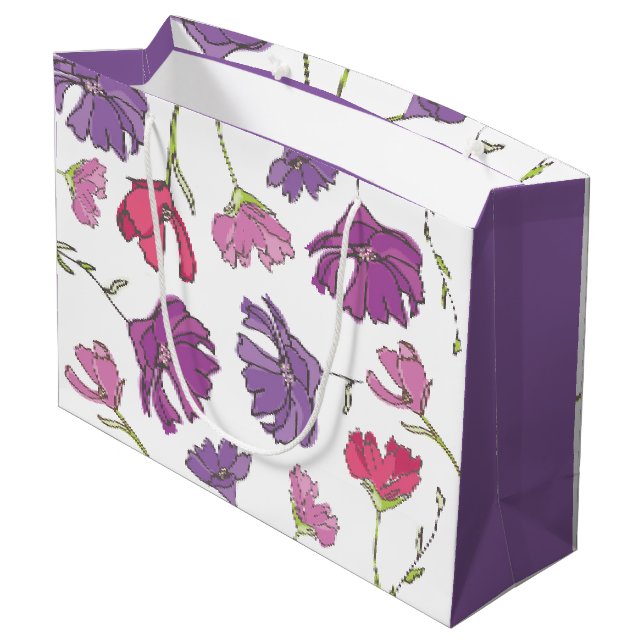 Cosmos Large Gift Bag (Back Angled)