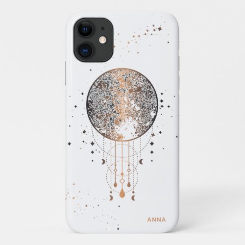  Cosmos Moon Shaman Lunar Universe iPhone 11 Case