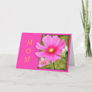 Cosmos Mother's Day Card