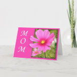 Cosmos Mother&#39;s Day Card (large Print) at Zazzle