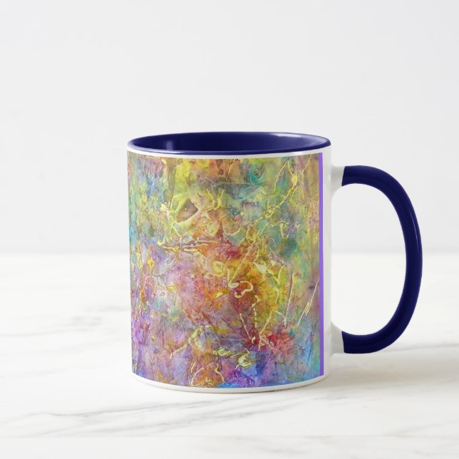 "Cosmos" Mug Fine Art Colorful (Right)