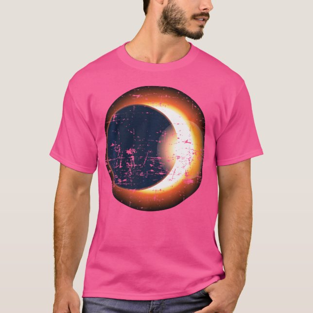 Cosmos Planets Scientist Moon Gift Astronomy T-Shirt (Front)
