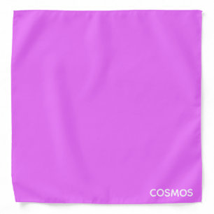 Cosmos purple color name bandana