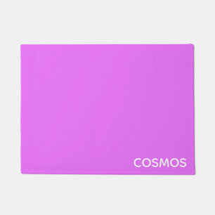 Cosmos purple color name doormat