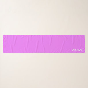 Cosmos purple color name scarf