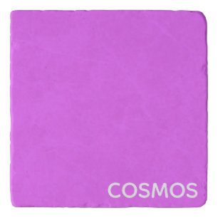 Cosmos purple color name trivet