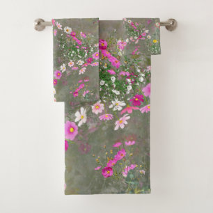 Cosmos Wilderness Wild-Flowers Bath Towel Set