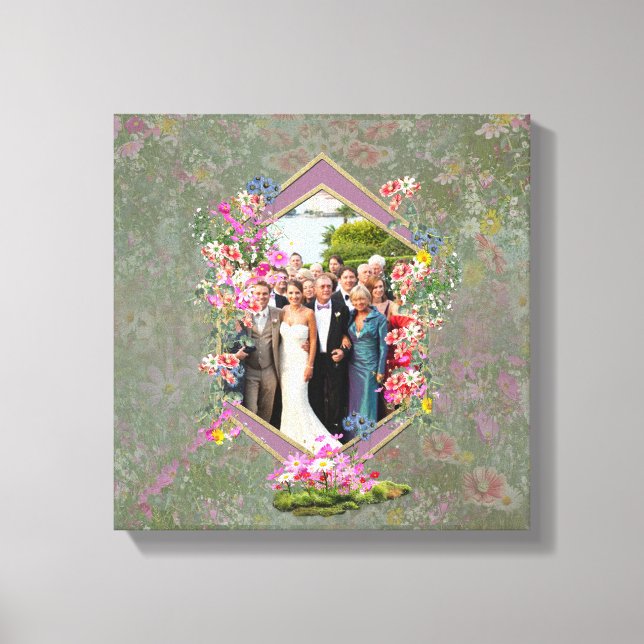 Cosmos Wilderness Wild-Flowers Canvas Print (Front)