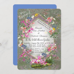 Cosmos Wilderness Wild-Flowers Invitation