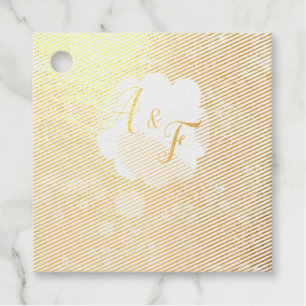 Cosmos Wilderness Wild-Flowers Napkins Foil Gift T Favor Tags
