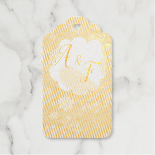 Cosmos Wilderness Wild-Flowers Napkins Foil Gift Tags