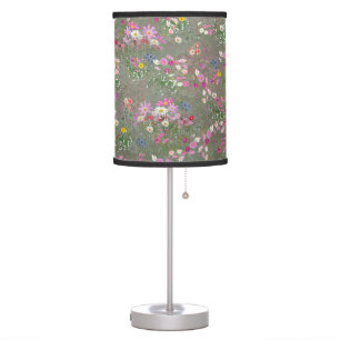 Cosmos Wilderness Wild-Flowers Table Lamp