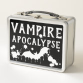 Gothic Zombie Apocalypse Emo Medical Kit Metal Lunch Box, Zazzle