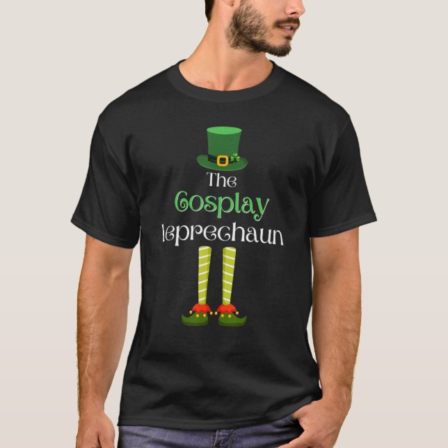 Cosplay Leprechaun Matching Family Group St. Patri T-Shirt (Front)