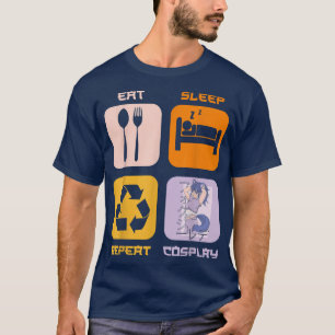Cosplaying Anime Cosplayer Ideas Cosplay Manga T-S T-Shirt