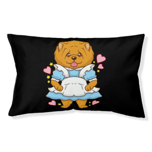 cosplaying dogs _ chow chow pet bed