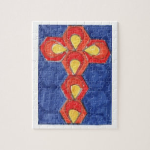 Coss Motif Jigsaw Puzzle