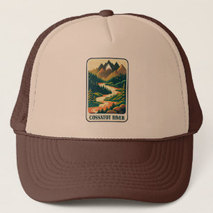 Cossatot River Arkansas Colors Trucker Hat