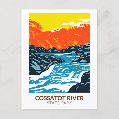 Cossatot River State Park Arkansas Vintage Postcard