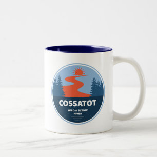 Cossatot Wild And Scenic River Arkansas Two-Tone Coffee Mug