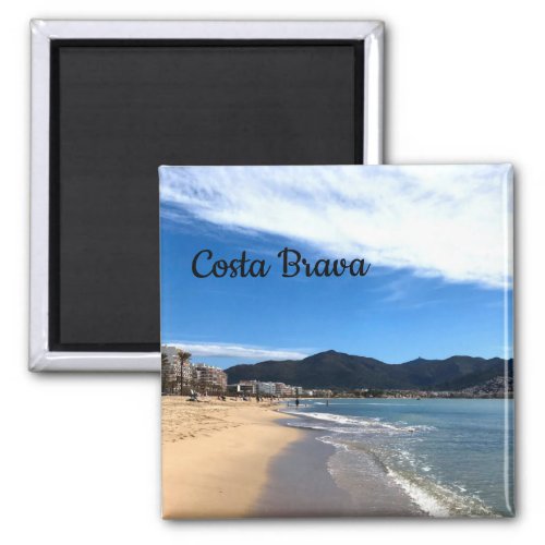 Costa Brava Spain _ Beach Photograph Magnet