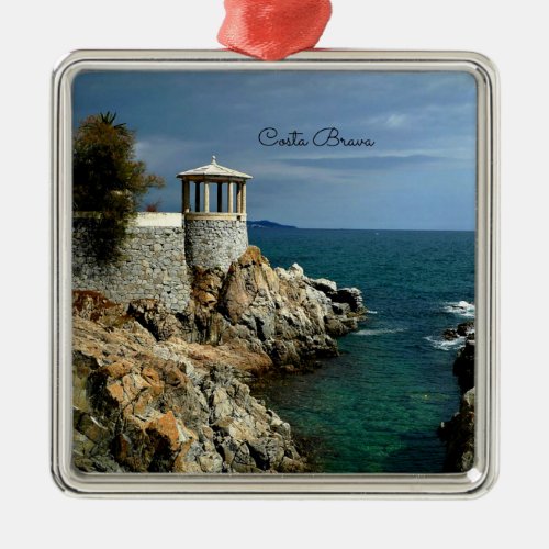 Costa Brava Spain Metal Ornament