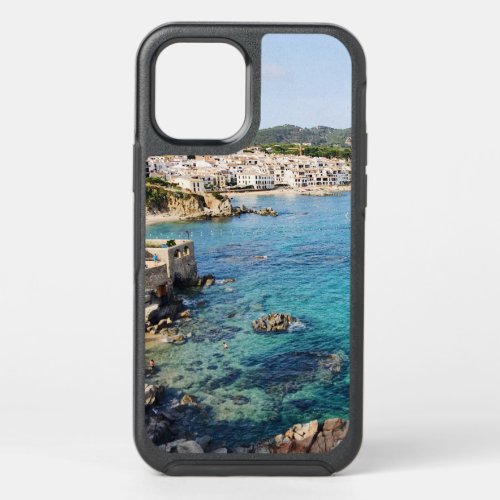 Costa Brava Spain Scenic Blue Ocean Travel Photo OtterBox Symmetry iPhone 12 Case